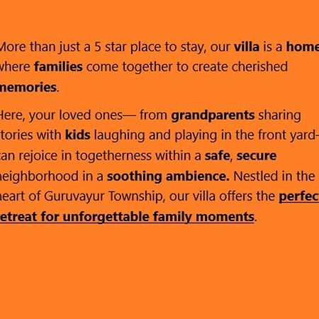 Luxury Villas Of Guruvāyūr Exteriör bild